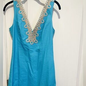 Lilly Pulitzer Teal Dress - 6